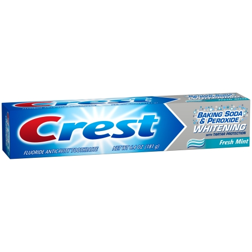 Crest Peroxide and Soda Whitening dentifricio 161 g.