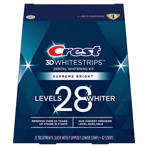 Crest Supreme FlexFit whitening strips