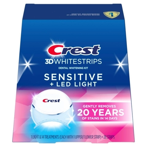 Bandes de blanchiment des dents Crest Brilliance Gentle